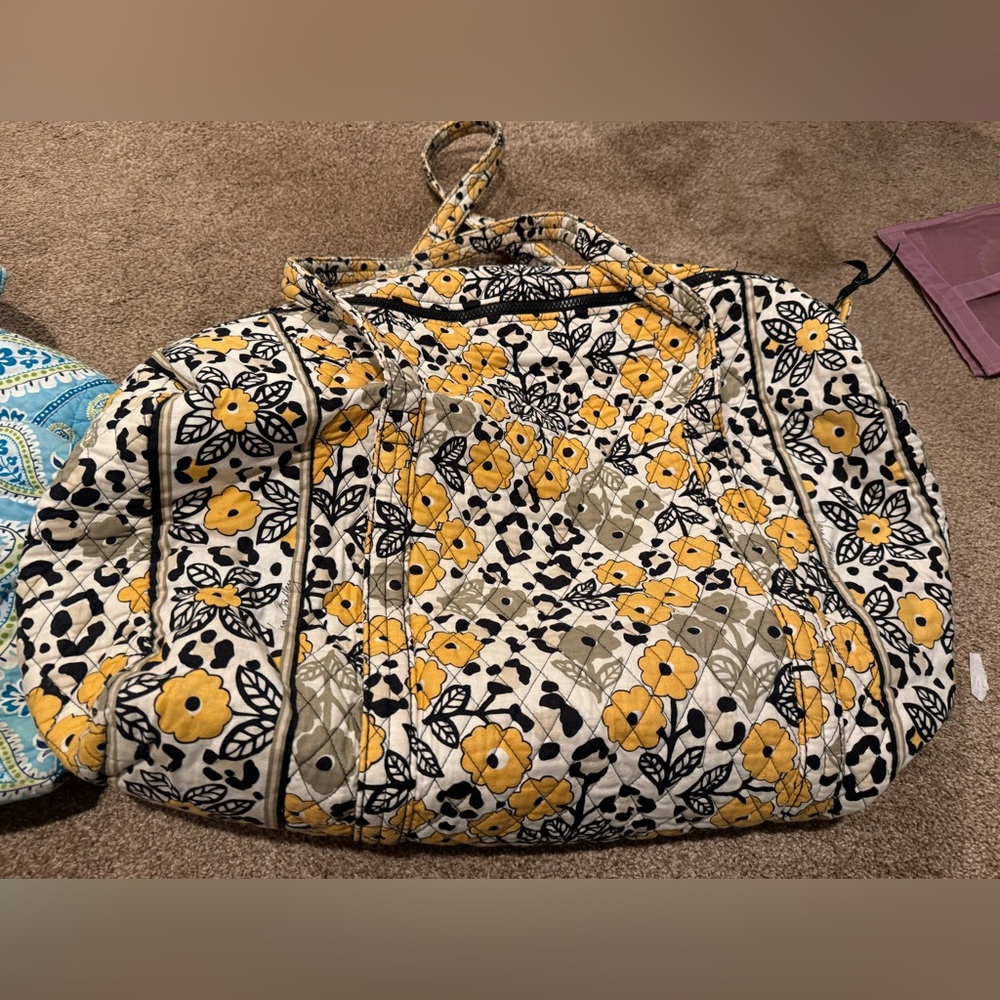 Two Vera Bradley Overnight Bags